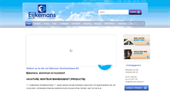 Desktop Screenshot of eijkemans-alubouw.nl